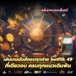 เล่นเกมมันส์ครบทุกค่าย betflik 49 ที่เดียวจบ ครบทุกแนวเดิมพัน
